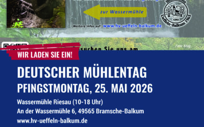 Deutscher Mühlentag 2026