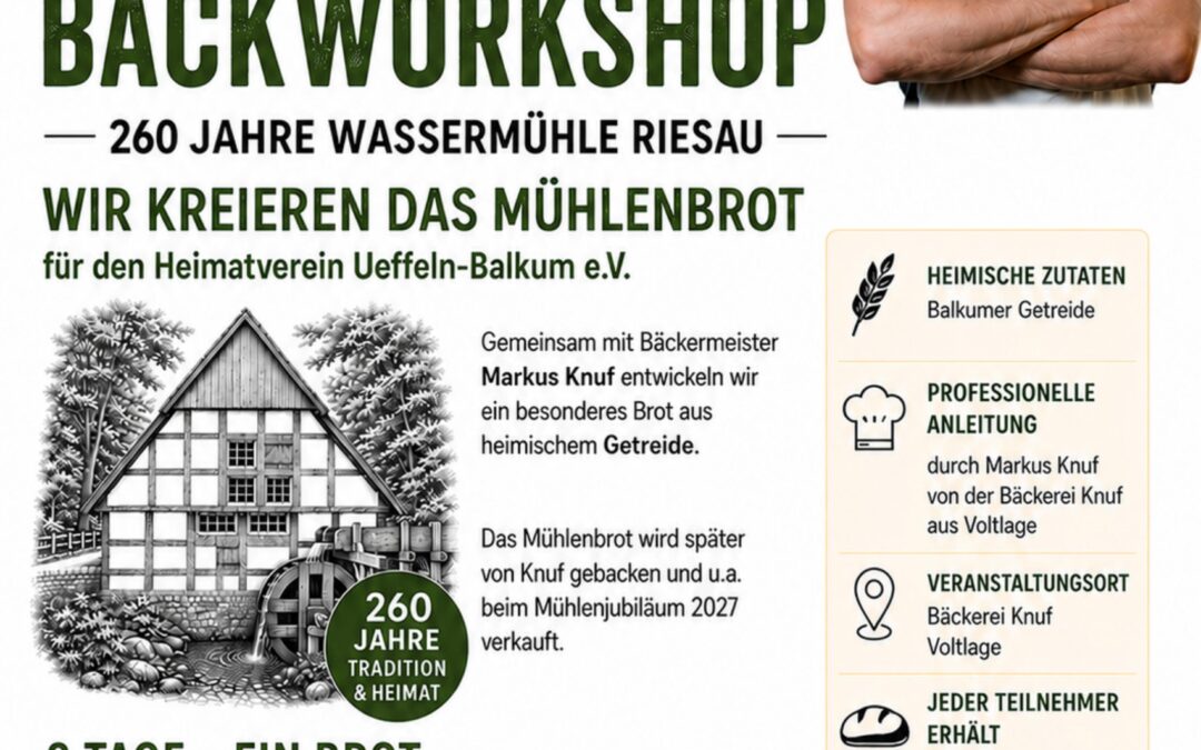 Backworkshop Novbemer 2026